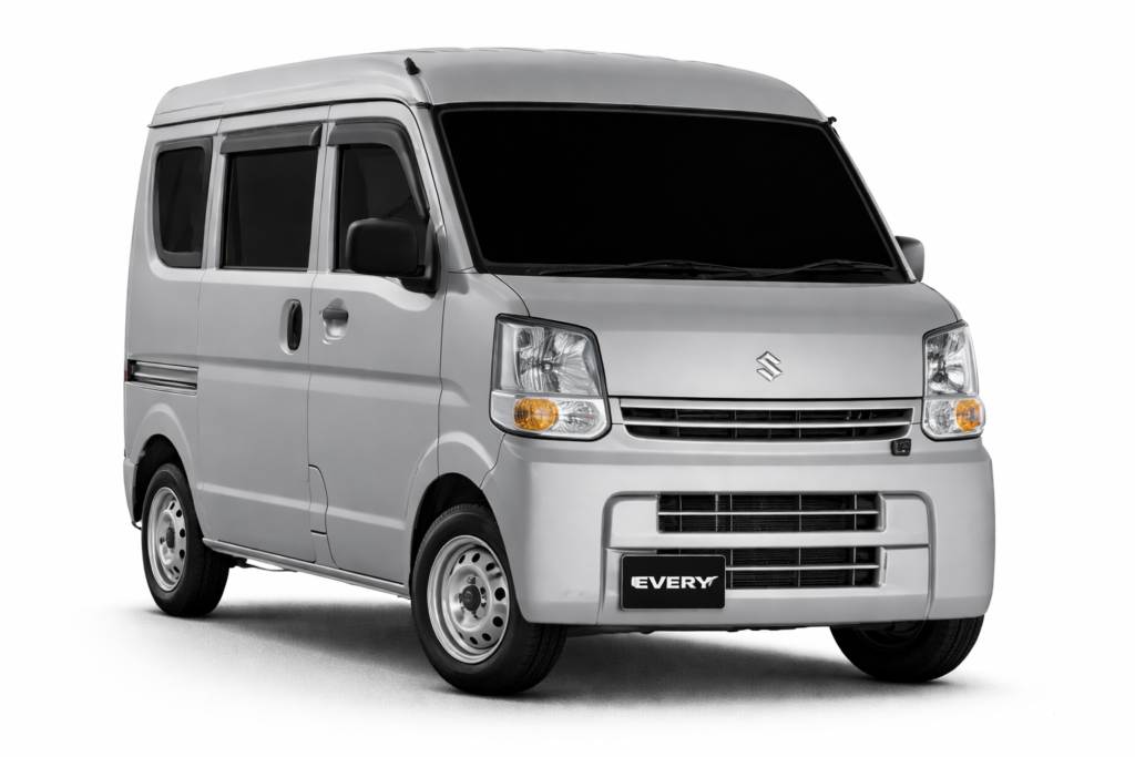 suzuki every mini van in silver